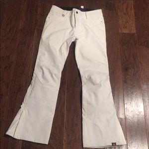 Roxy Creek Ski/Snowboard Pants - White